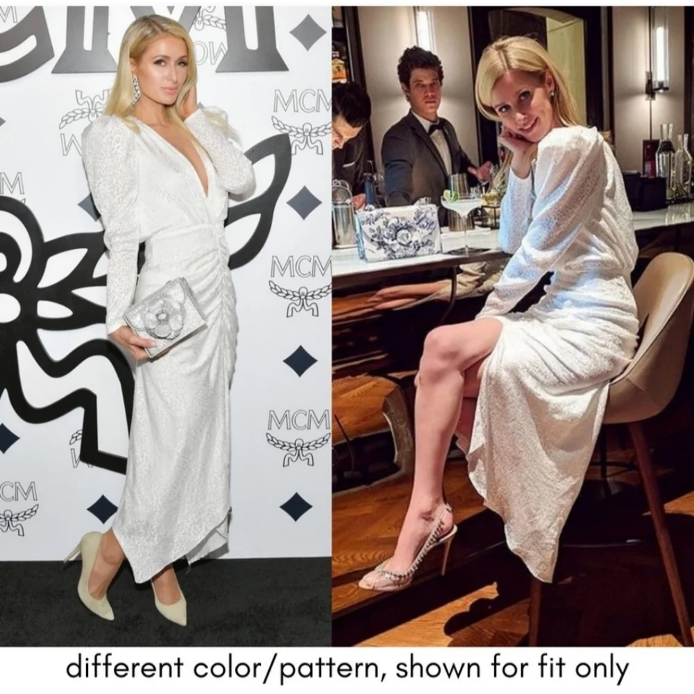 NWOT Ronny Kobo Astrid White Dress Small - Picture 4 of 16